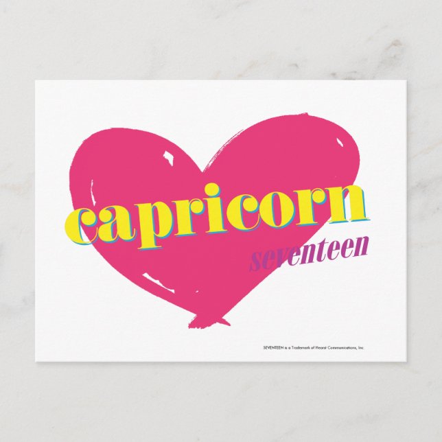 Carte Postale Capricorne (Devant)