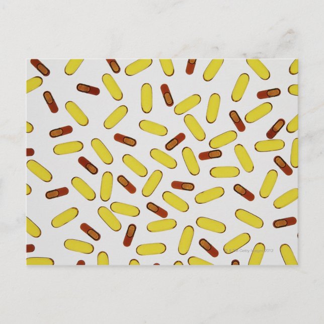 Carte Postale Capsules de médecine (Devant)