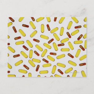 Carte Postale Capsules de médecine
