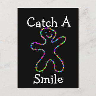 Carte postale Capter un sourire