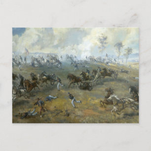 Carte Postale Capture de la batterie de Rickett - 1964