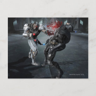 Carte Postale Capture d'écran : Cyborg vs Batman