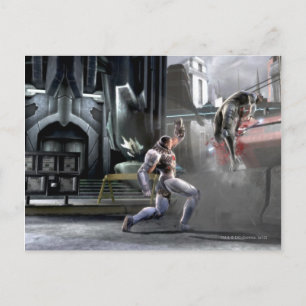 Carte Postale Capture d'écran : Cyborg vs Nightwing