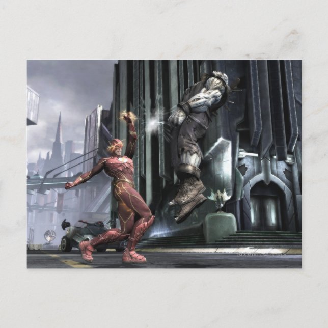 Carte Postale Capture d'écran : Flash vs Grundy 3 (Devant)