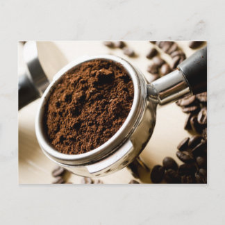 Carte Postale Capture d'Espresso Prêt à brasser pour Cappuccino