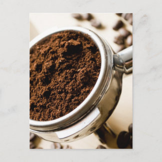 Carte Postale Capture d'Espresso Prêt à brasser pour Cappuccino