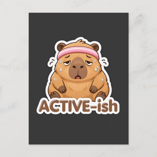 Carte Postale Capybara (Devant)