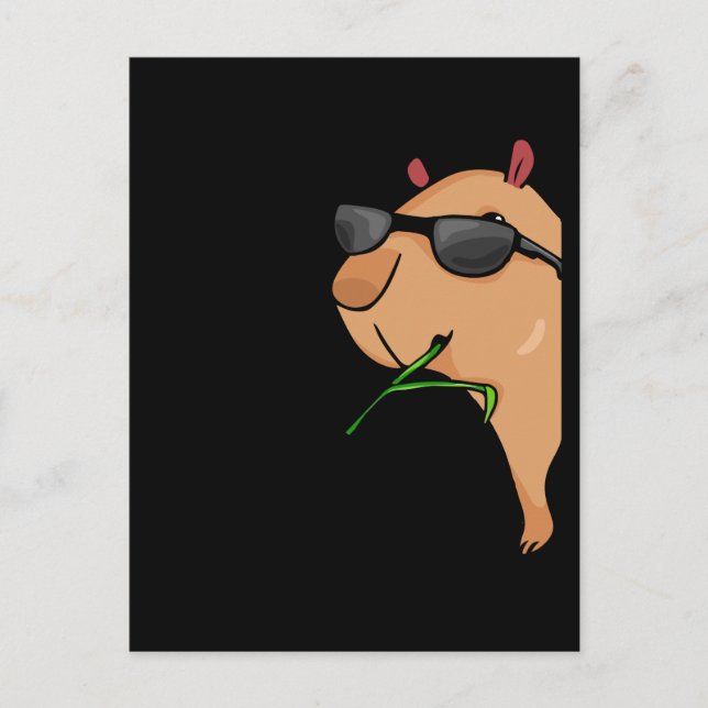 Carte Postale Capybara Lover Women Capybara Gift Men Capybara (Devant)