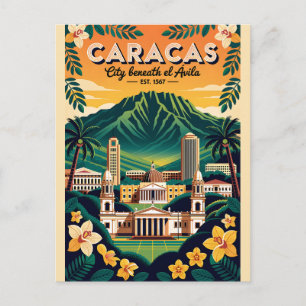 Carte Postale Caracas Venezuela Rétro Voyage