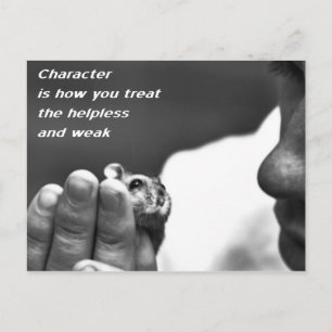 Carte Postale Caractère