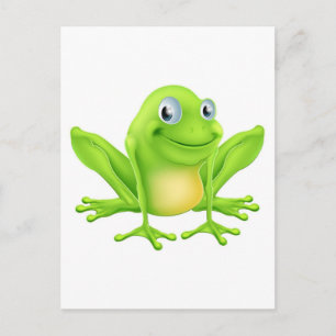 Carte Postale Caractère grenouille à dessin