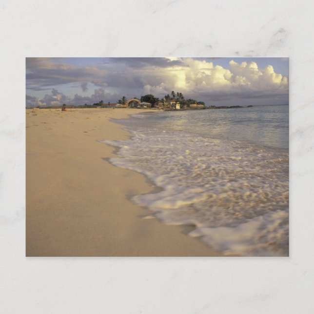 Carte Postale Caraïbes, Saint-Martin (Saint-Martin). Baie Maho (Devant)