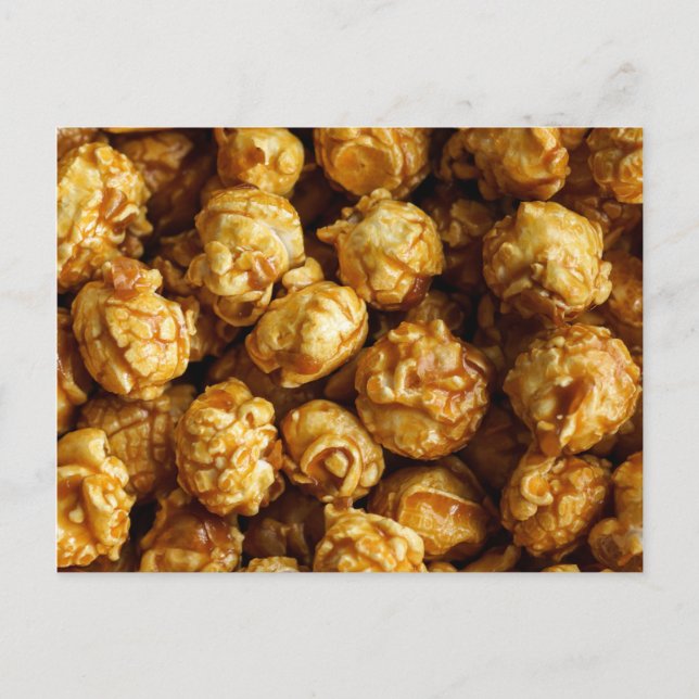 Carte postale Caramel Popcorn (Devant)