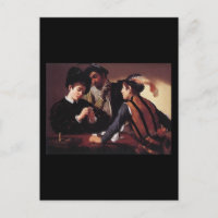 Caravaggio Les Cardsharps