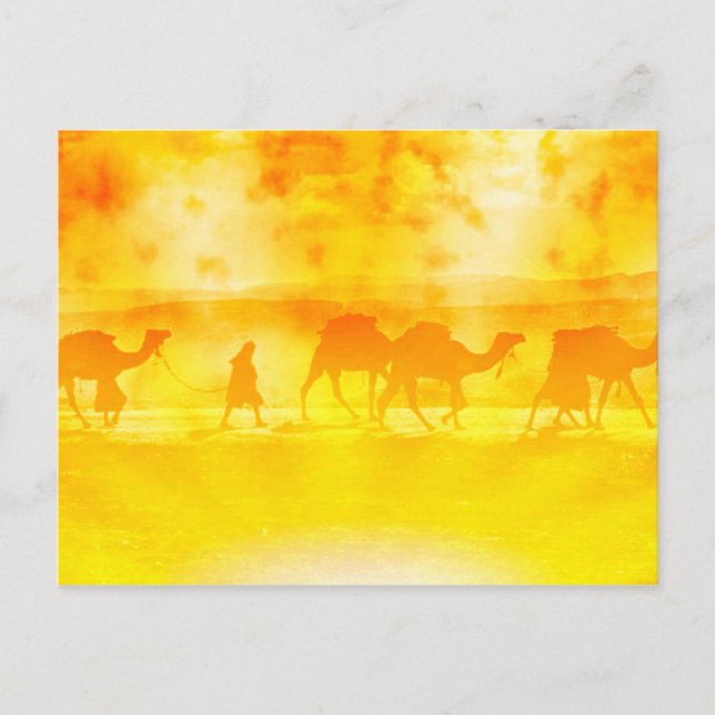 Carte postale Caravan Sunburst (Devant)