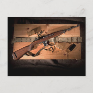 Carte Postale Carbine M1