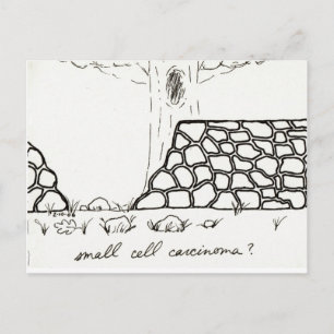 Carte postale Carcinome à petites cellules