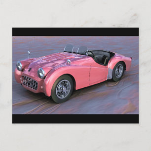 Carte Postale Card TriumphTr3-3gtr