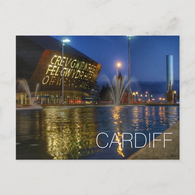 Carte Postale Cardiff (Devant)