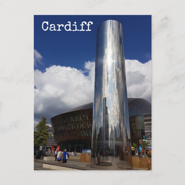 Carte postale Cardiff (Devant)