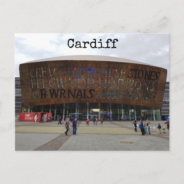 Carte postale Cardiff (Devant)