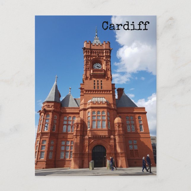 Carte postale Cardiff (Devant)