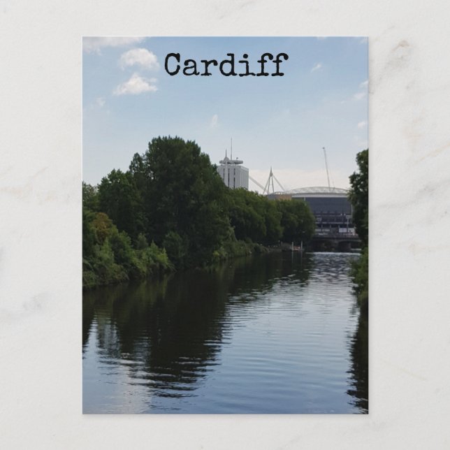 Carte postale Cardiff (Devant)