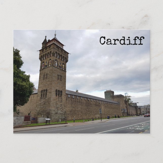 Carte postale Cardiff (Devant)