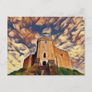 Carte Postale Cardiff Castle, Cardiff, Wales Postcard