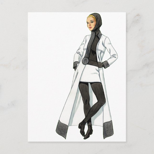 Carte Postale Cardin 1966 (Devant)