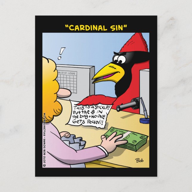 Carte Postale "Cardinal Sin" (Devant)