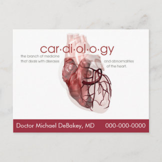Carte postale Cardiologie