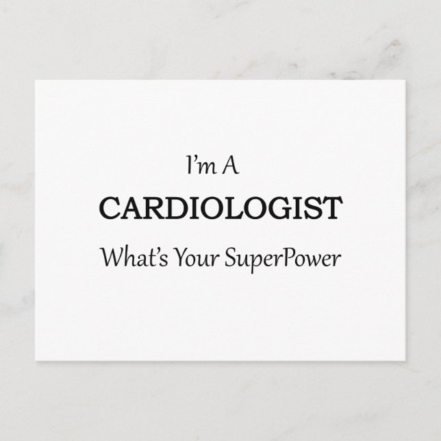 CARTE POSTALE CARDIOLOGUE (Devant)