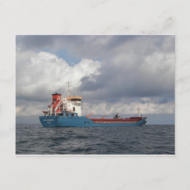Carte Postale Cargo Ship Suat Karabekir (Devant)