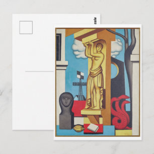 Carte Postale Cariatide Jean Metzinger