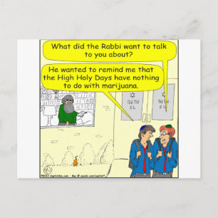 Carte Postale Caricature de 361 jours sacrés