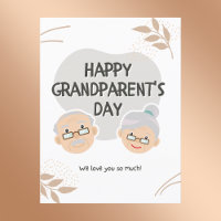 Caricature de la fête des grands-parents