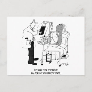 Carte Postale Caricature de l'hôpital 5872