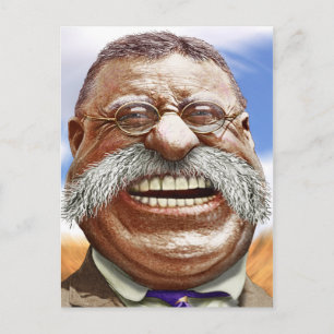 Carte Postale Caricature de Theodore Roosevelt
