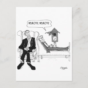 Carte Postale Caricature psychiatrique 2199