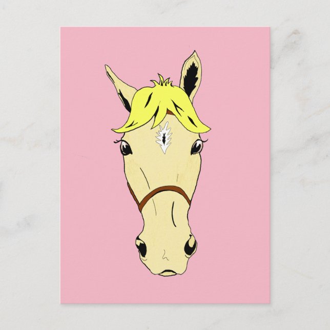 Carte Postale Caricature rose (Devant)