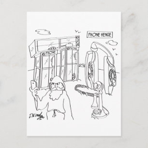 Carte Postale Caricature téléphonique 9318