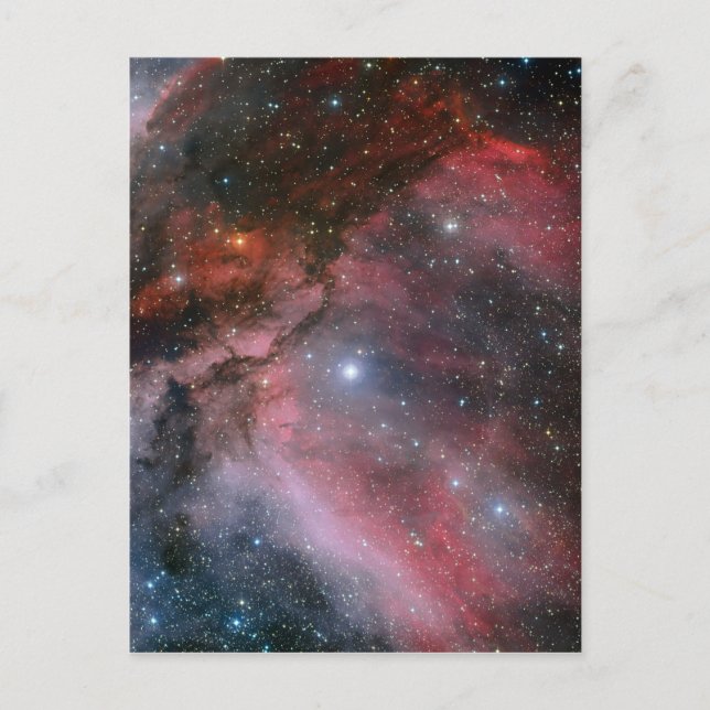 Carte Postale Carina Nebula autour du Wolf Rayet star WR 22 (Devant)