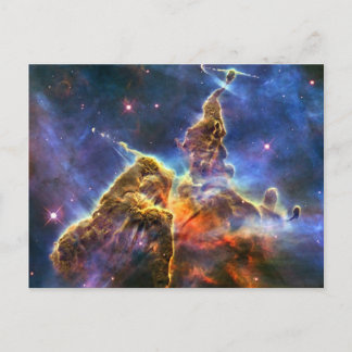 Carte Postale Carina Nebula Hubble Space