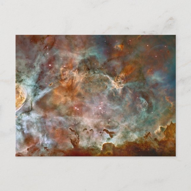Carte Postale Carina Nebula nuages foncés (Devant)