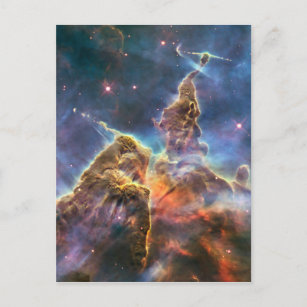 Carte Postale Carina Nebula par le télescope spatial Hubble
