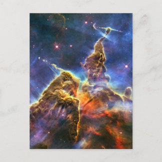 Carte Postale Carina Nebula (télescope Hubble)