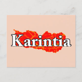 Carte Postale Carinthie