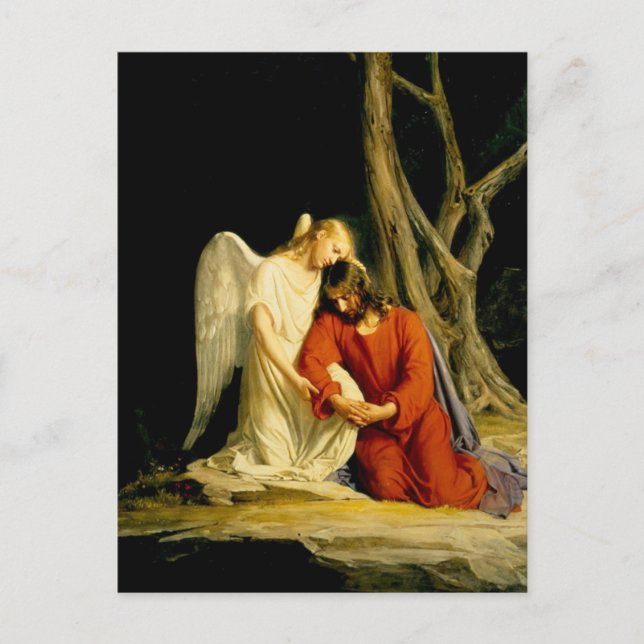 Carte Postale Carl Heinrich Bloch - Gethsemane (Devant)