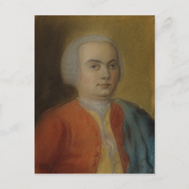 Carte Postale Carl Philipp Emanuel Bach, c.1733 (Devant)